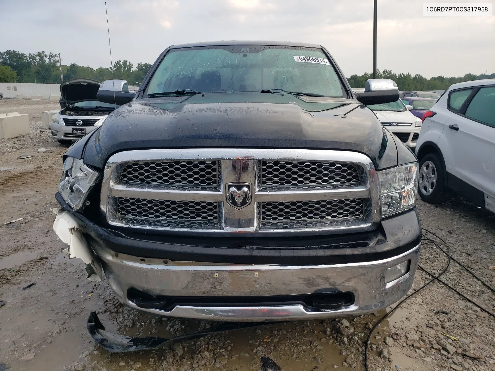 2012 Dodge Ram 1500 Longhorn VIN: 1C6RD7PT0CS317958 Lot: 64966514