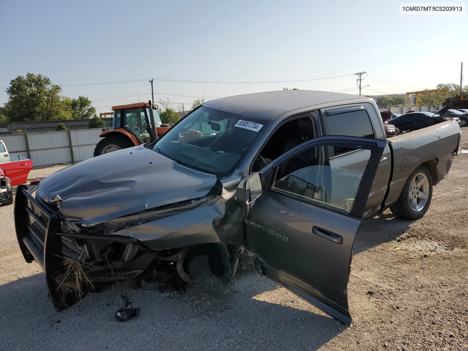 1C6RD7MT5CS203913 2012 Dodge Ram 1500 Sport