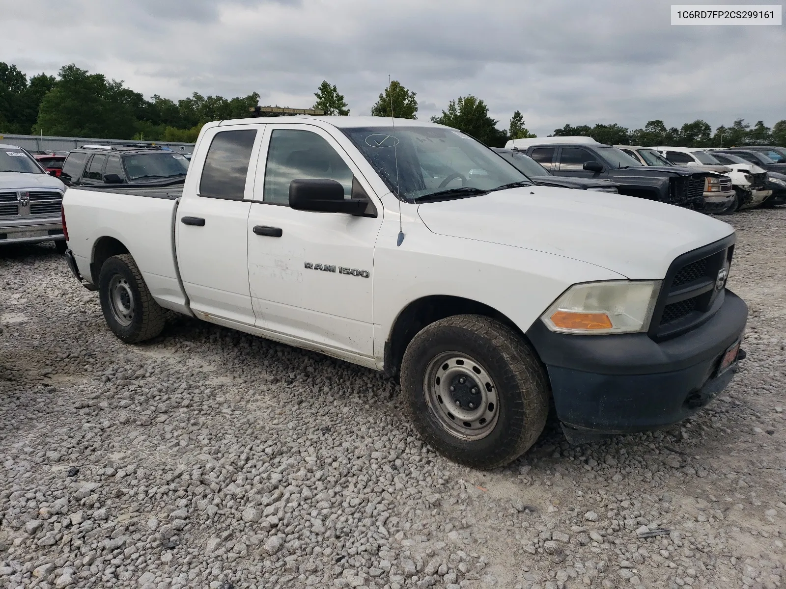 1C6RD7FP2CS299161 2012 Dodge Ram 1500 St