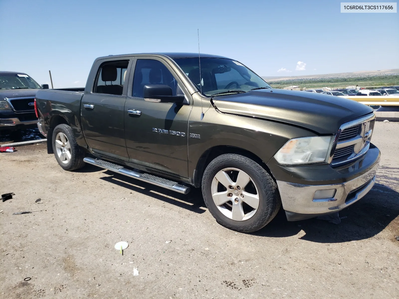 2012 Dodge Ram 1500 Slt VIN: 1C6RD6LT3CS117656 Lot: 65367974