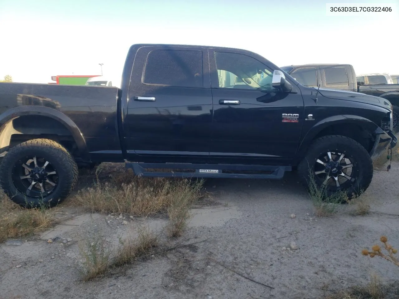 2012 Dodge Ram 3500 Laramie VIN: 3C63D3EL7CG322406 Lot: 65372594