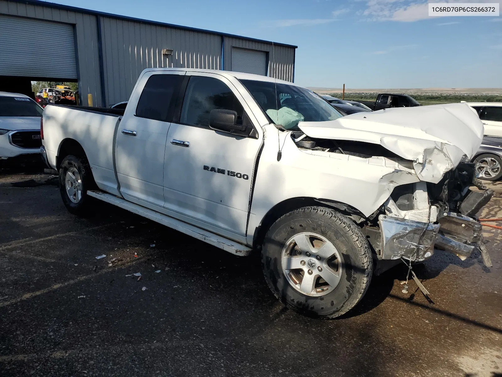 2012 Dodge Ram 1500 Slt VIN: 1C6RD7GP6CS266372 Lot: 65401184