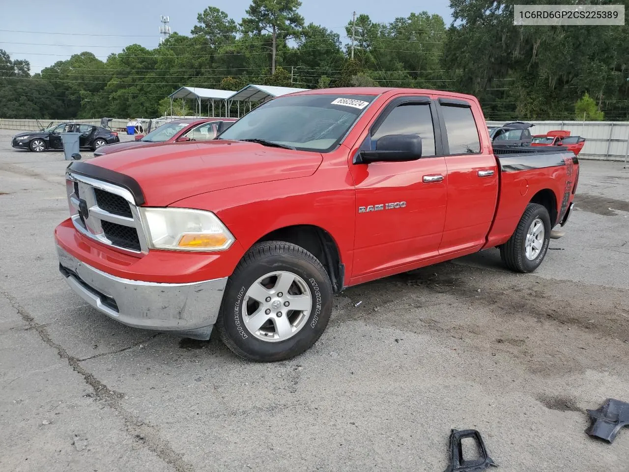 2012 Dodge Ram 1500 Slt VIN: 1C6RD6GP2CS225389 Lot: 65628224