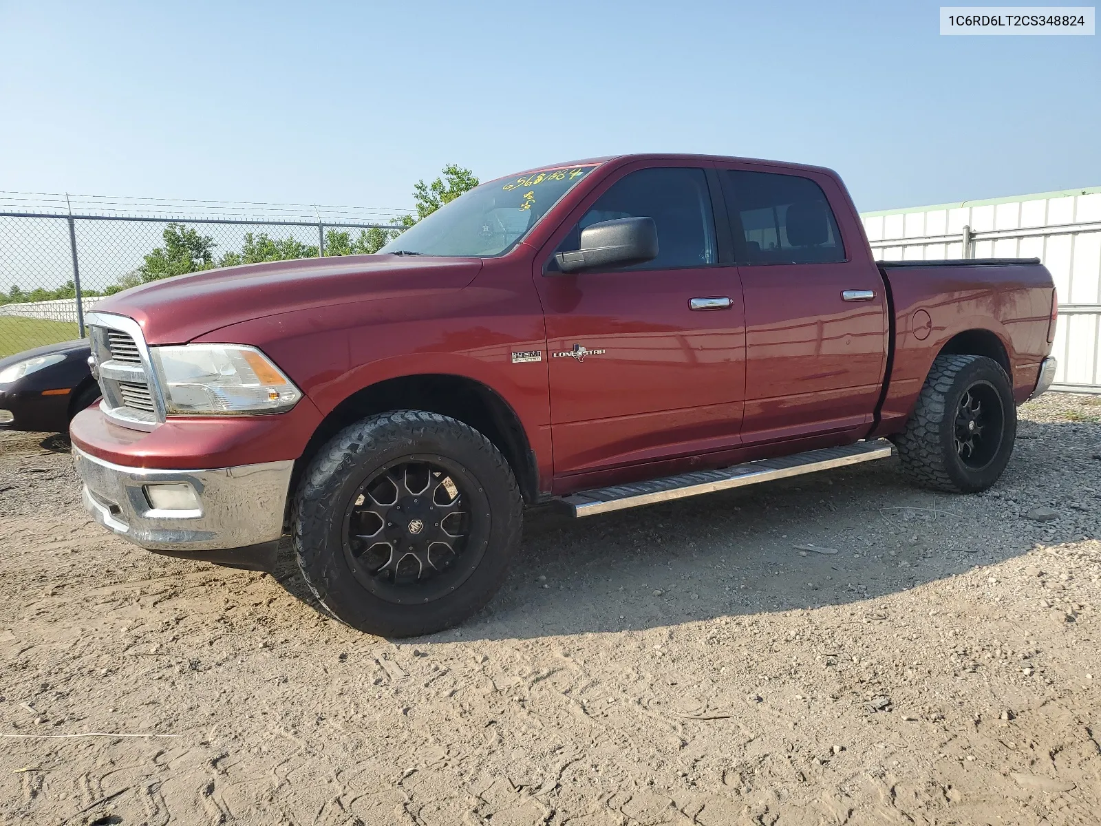 1C6RD6LT2CS348824 2012 Dodge Ram 1500 Slt