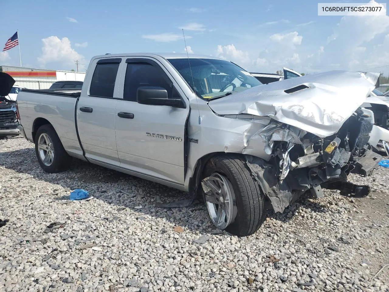 2012 Dodge Ram 1500 St VIN: 1C6RD6FT5CS273077 Lot: 65698494