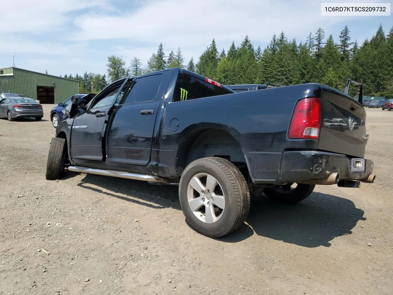 2012 Dodge Ram 1500 St VIN: 1C6RD7KT5CS209732 Lot: 65807594