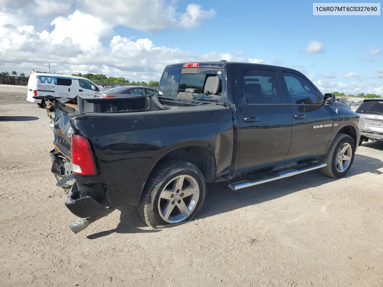 1C6RD7MT6CS327690 2012 Dodge Ram 1500 Sport