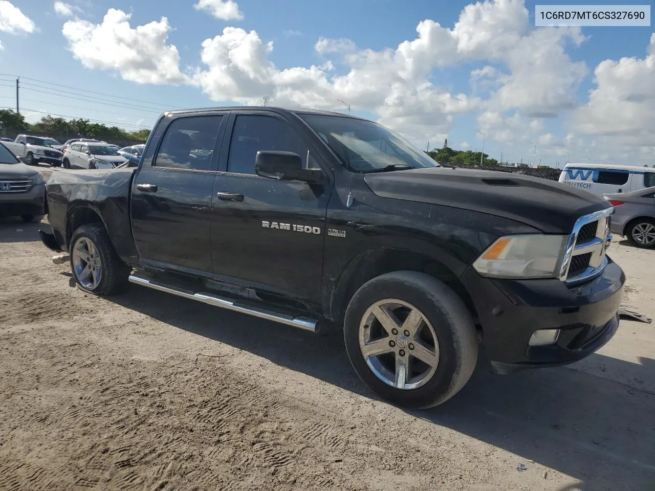 1C6RD7MT6CS327690 2012 Dodge Ram 1500 Sport