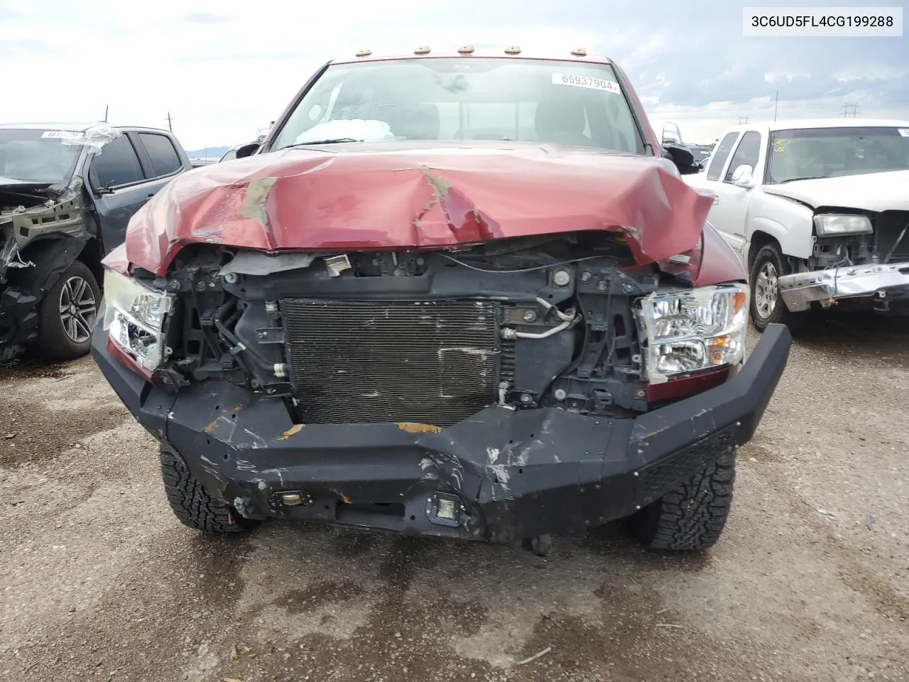 2012 Dodge Ram 2500 Laramie VIN: 3C6UD5FL4CG199288 Lot: 65937904