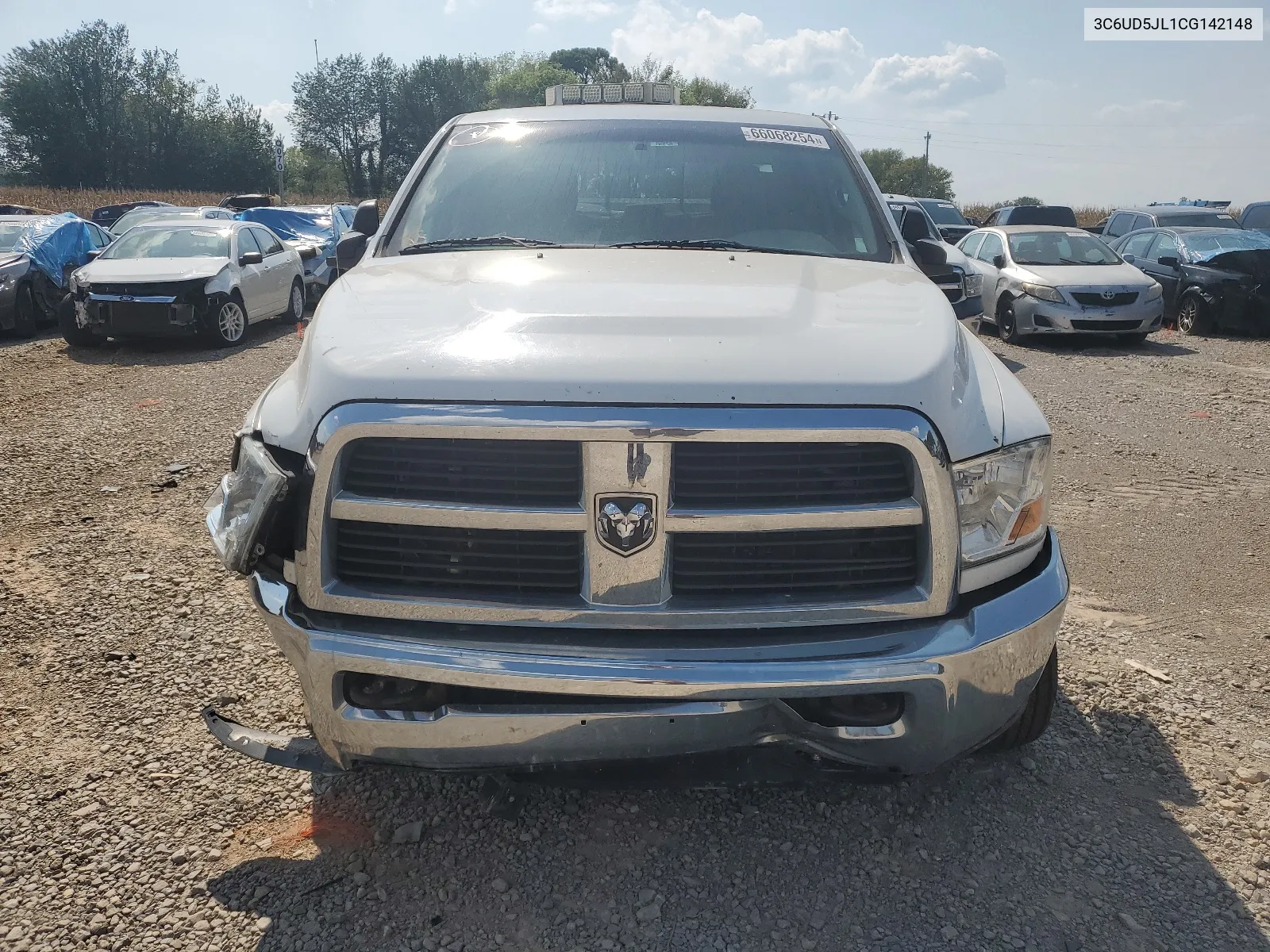 2012 Dodge Ram 2500 Slt VIN: 3C6UD5JL1CG142148 Lot: 66068254