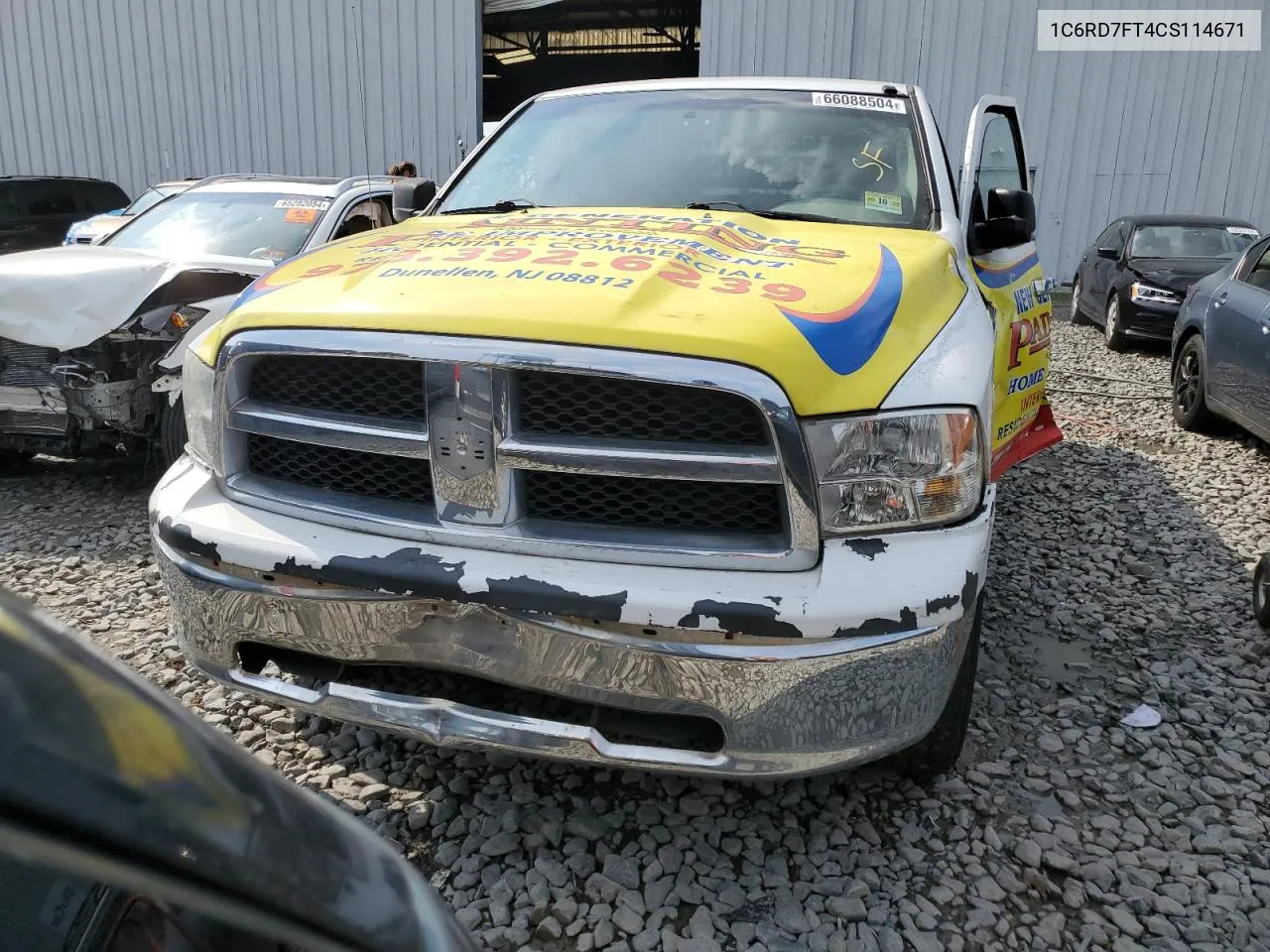 1C6RD7FT4CS114671 2012 Dodge Ram 1500 St