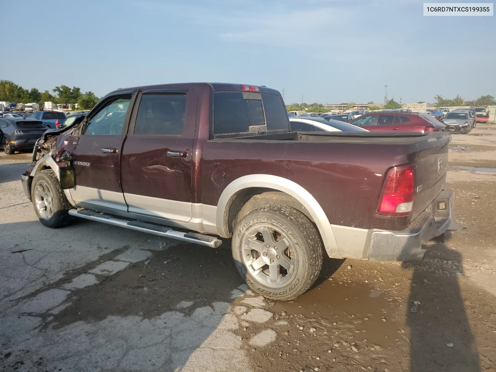 1C6RD7NTXCS199355 2012 Dodge Ram 1500 Laramie