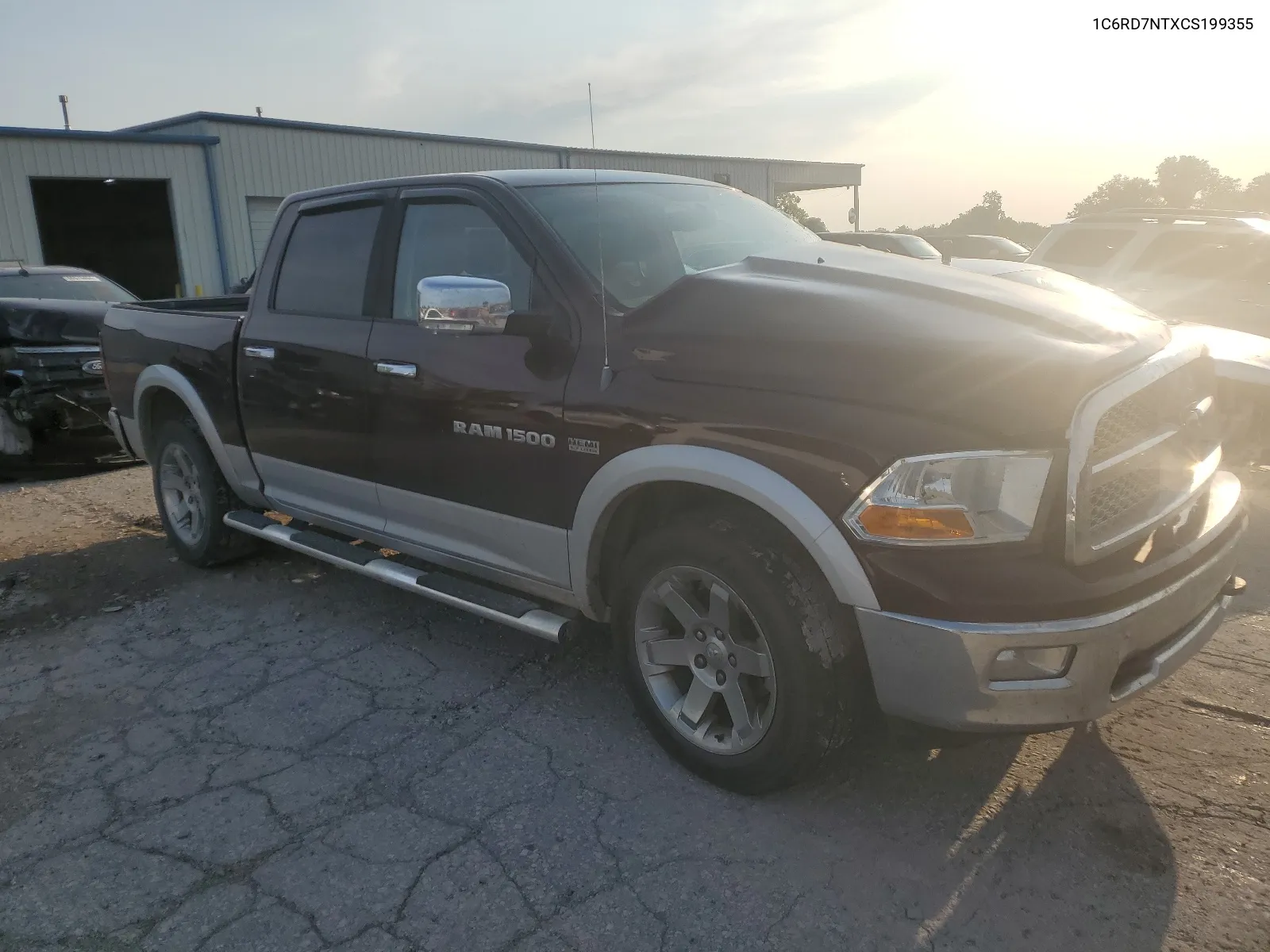 1C6RD7NTXCS199355 2012 Dodge Ram 1500 Laramie