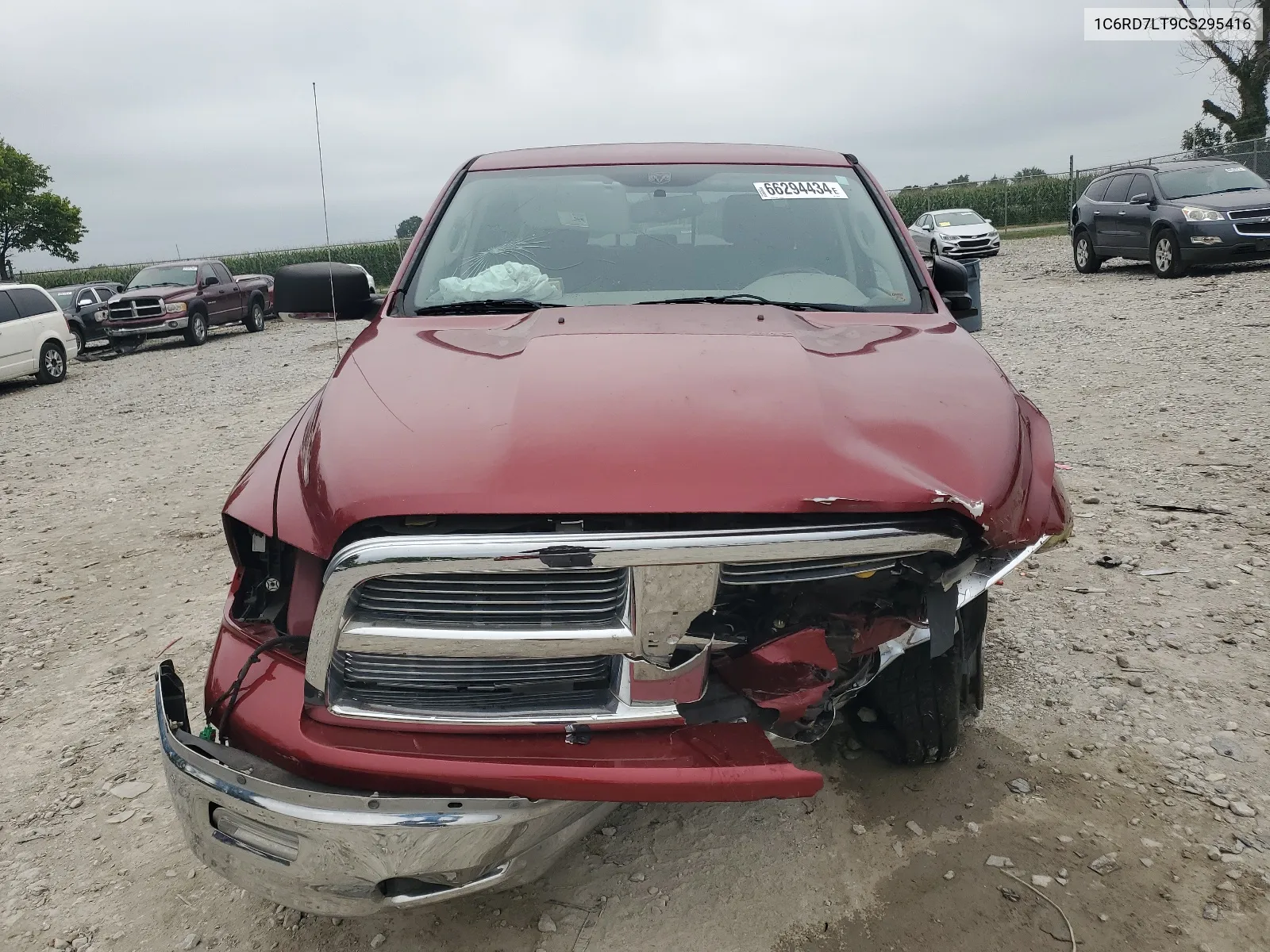 2012 Dodge Ram 1500 Slt VIN: 1C6RD7LT9CS295416 Lot: 66294434