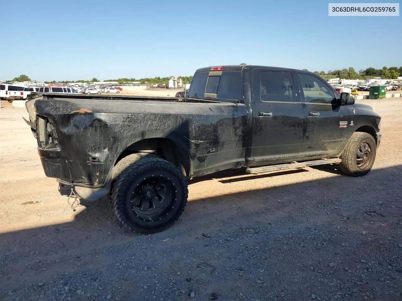 2012 Dodge Ram 3500 Slt VIN: 3C63DRHL6CG259765 Lot: 66354024