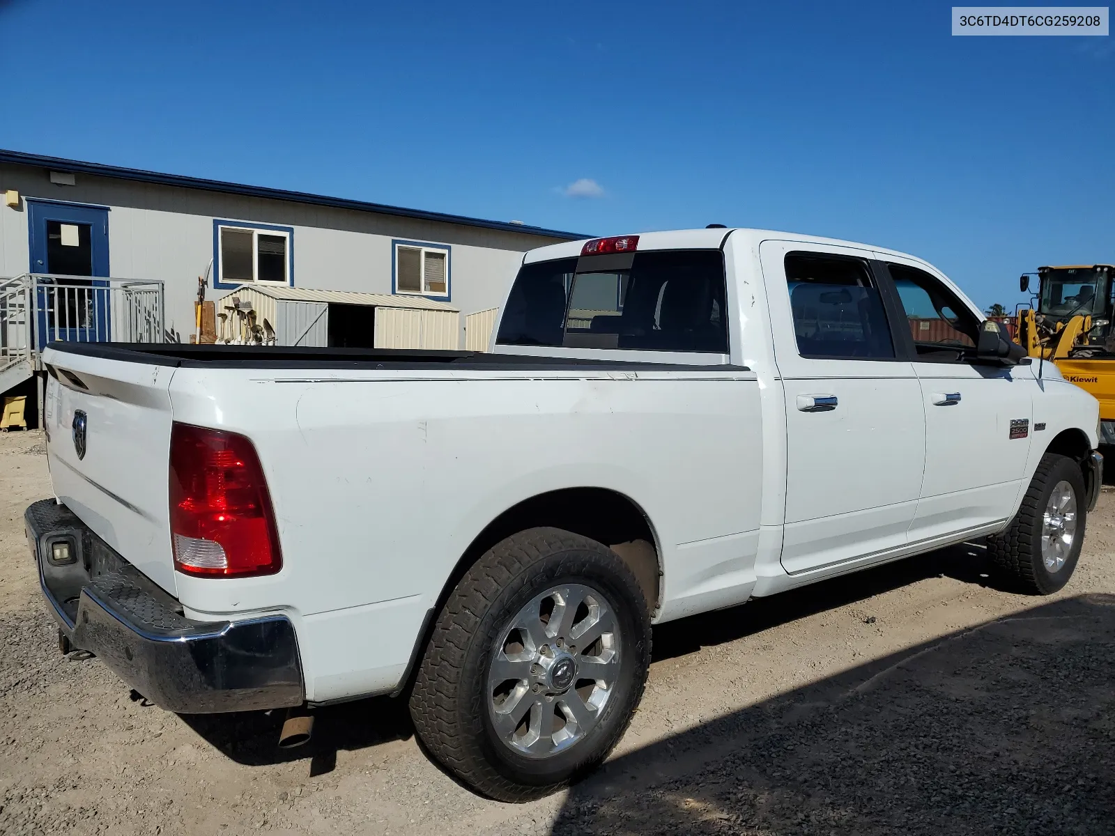 2012 Dodge Ram 2500 Slt VIN: 3C6TD4DT6CG259208 Lot: 66436294