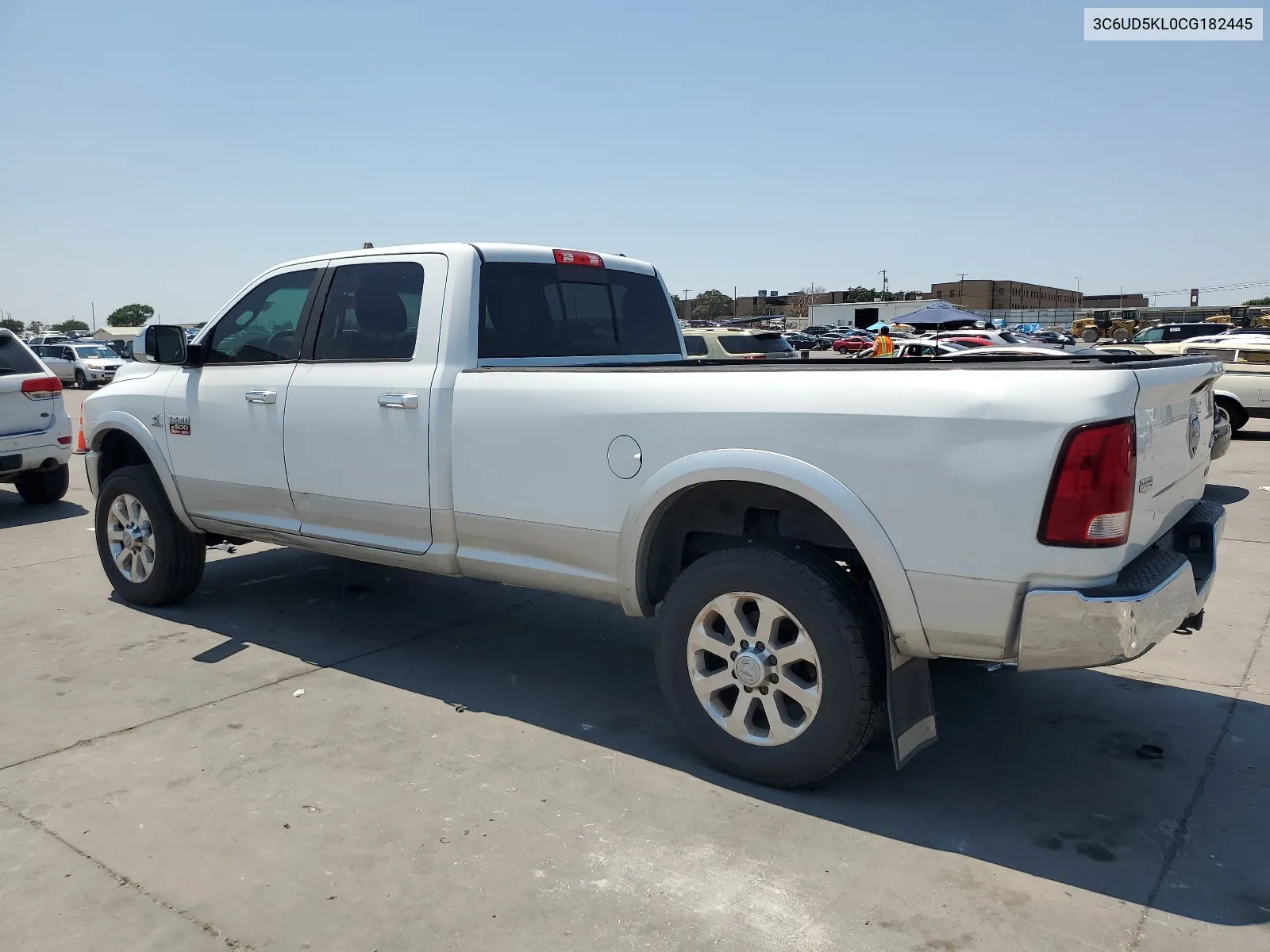 2012 Dodge Ram 2500 Laramie VIN: 3C6UD5KL0CG182445 Lot: 66550214