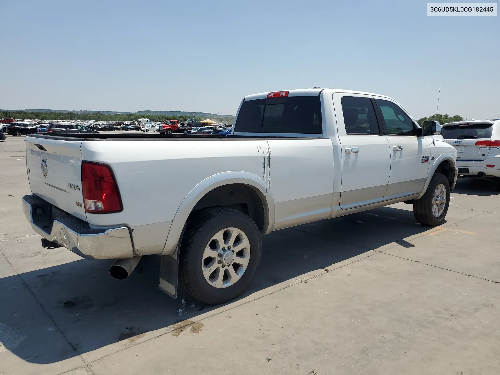 2012 Dodge Ram 2500 Laramie VIN: 3C6UD5KL0CG182445 Lot: 66550214