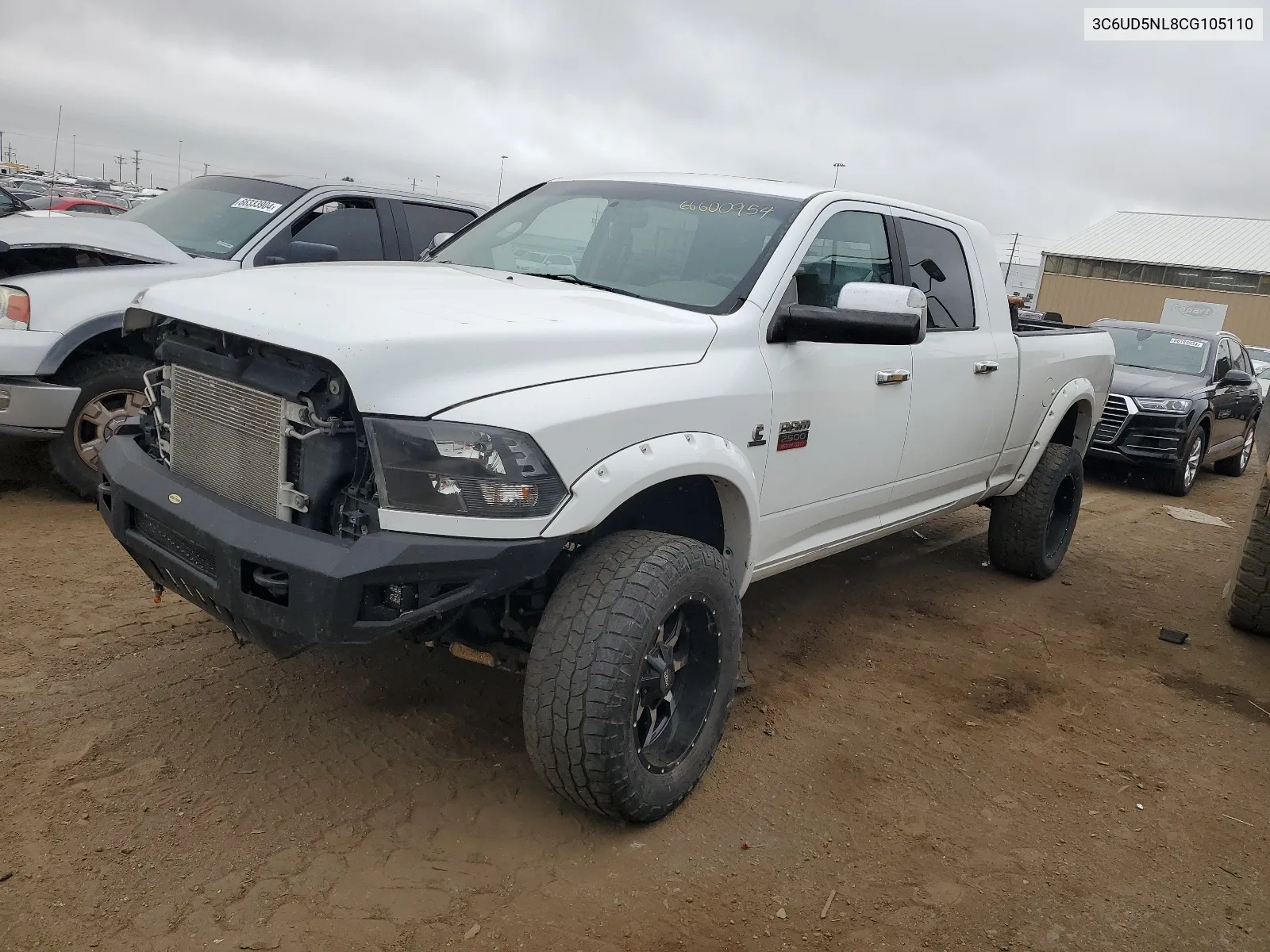 2012 Dodge Ram 2500 Laramie VIN: 3C6UD5NL8CG105110 Lot: 66600954