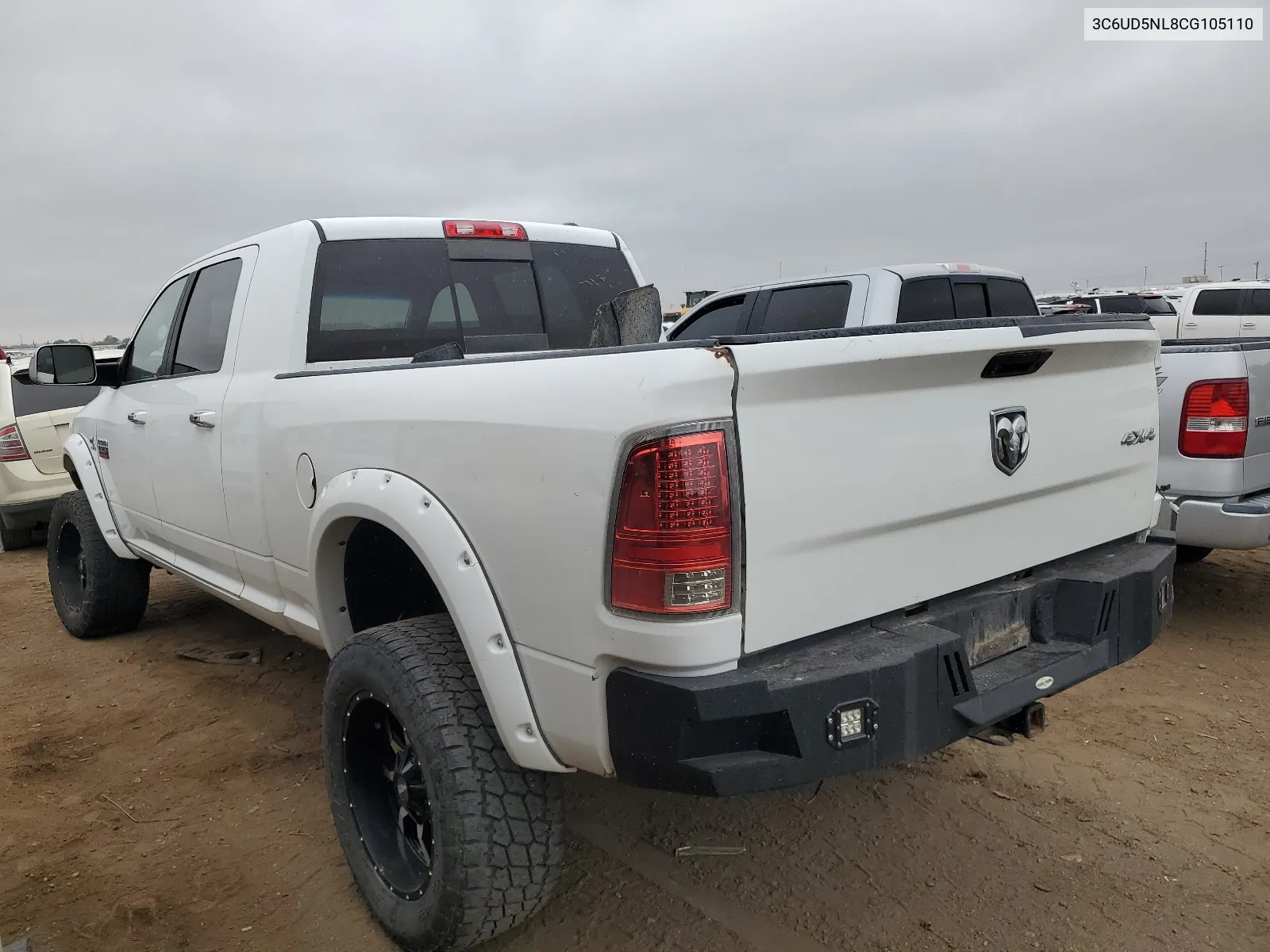 2012 Dodge Ram 2500 Laramie VIN: 3C6UD5NL8CG105110 Lot: 66600954