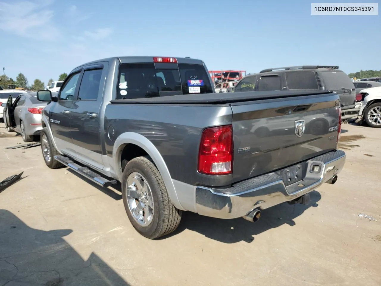 1C6RD7NT0CS345391 2012 Dodge Ram 1500 Laramie