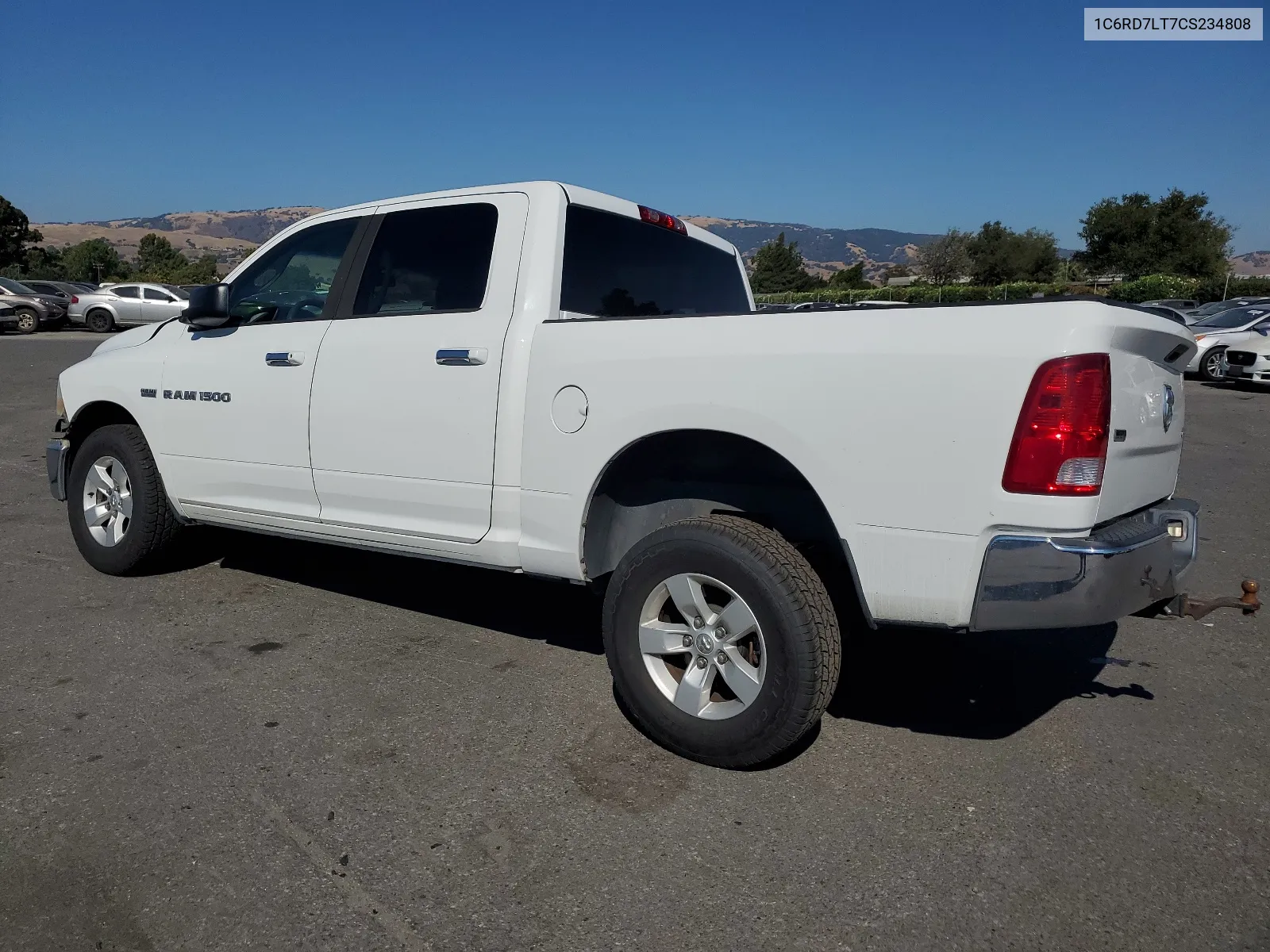 2012 Dodge Ram 1500 Slt VIN: 1C6RD7LT7CS234808 Lot: 66986334