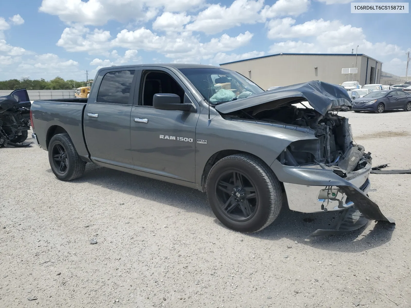 1C6RD6LT6CS158721 2012 Dodge Ram 1500 Slt