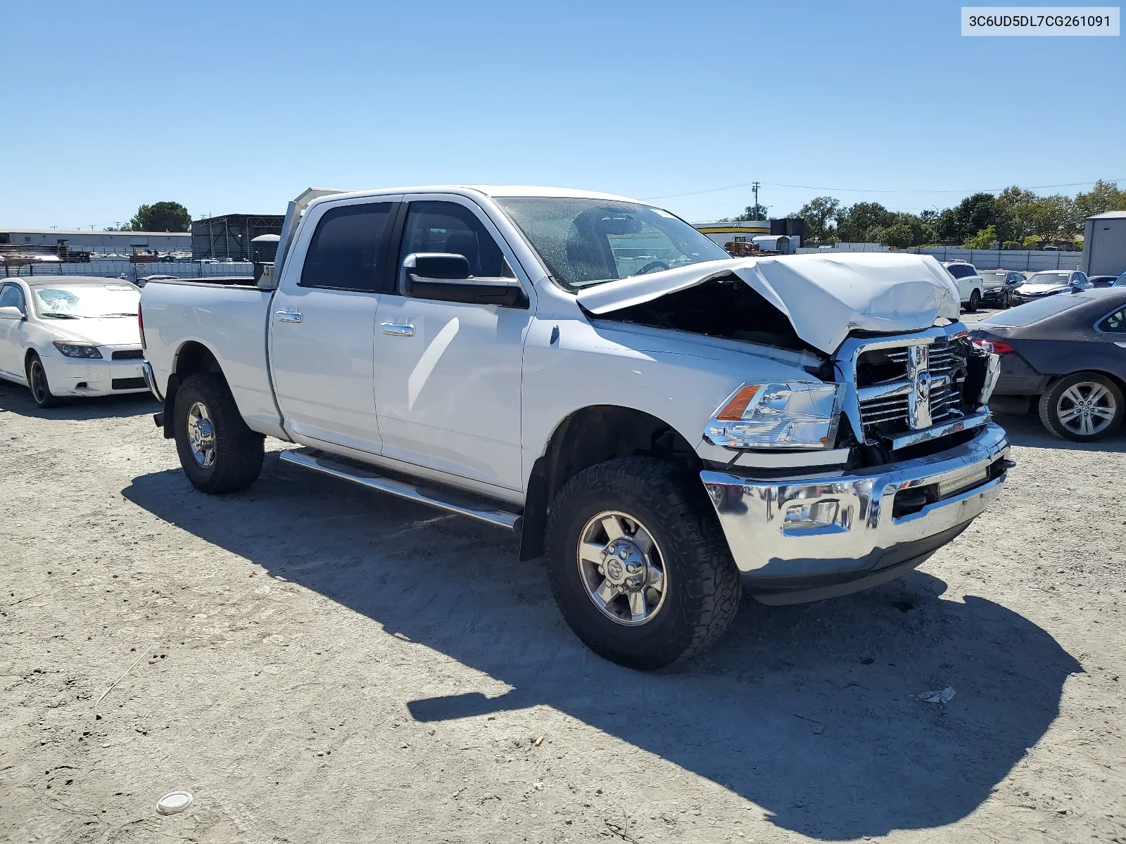 2012 Dodge Ram 2500 Slt VIN: 3C6UD5DL7CG261091 Lot: 67164944