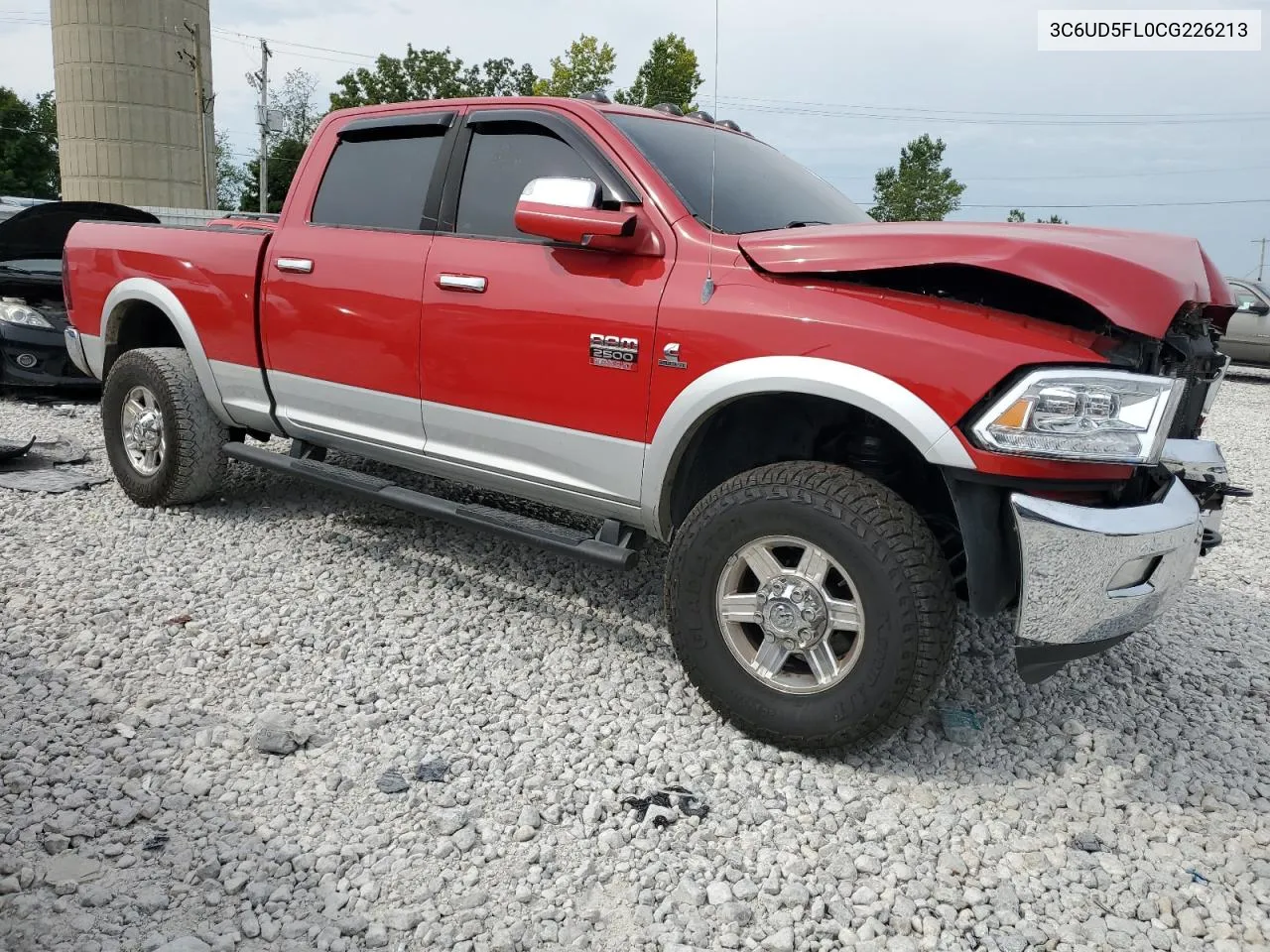 2012 Dodge Ram 2500 Laramie VIN: 3C6UD5FL0CG226213 Lot: 67282074