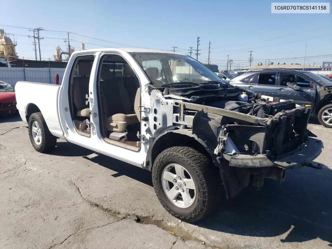 2012 Dodge Ram 1500 Slt VIN: 1C6RD7GT8CS141158 Lot: 67398144