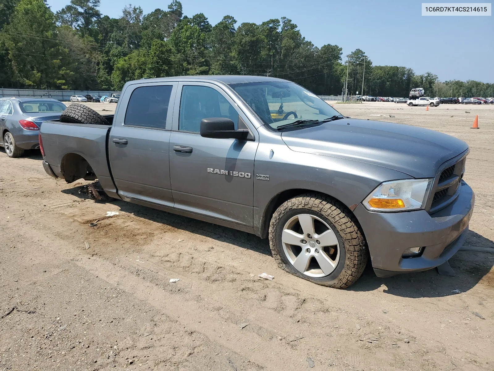 1C6RD7KT4CS214615 2012 Dodge Ram 1500 St