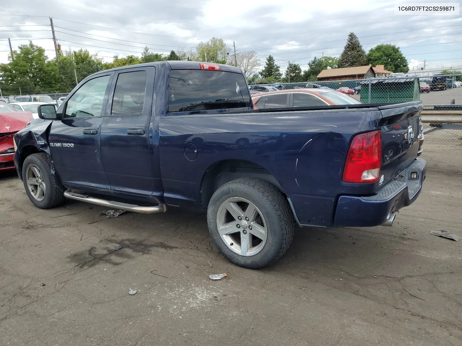 1C6RD7FT2CS259871 2012 Dodge Ram 1500 St