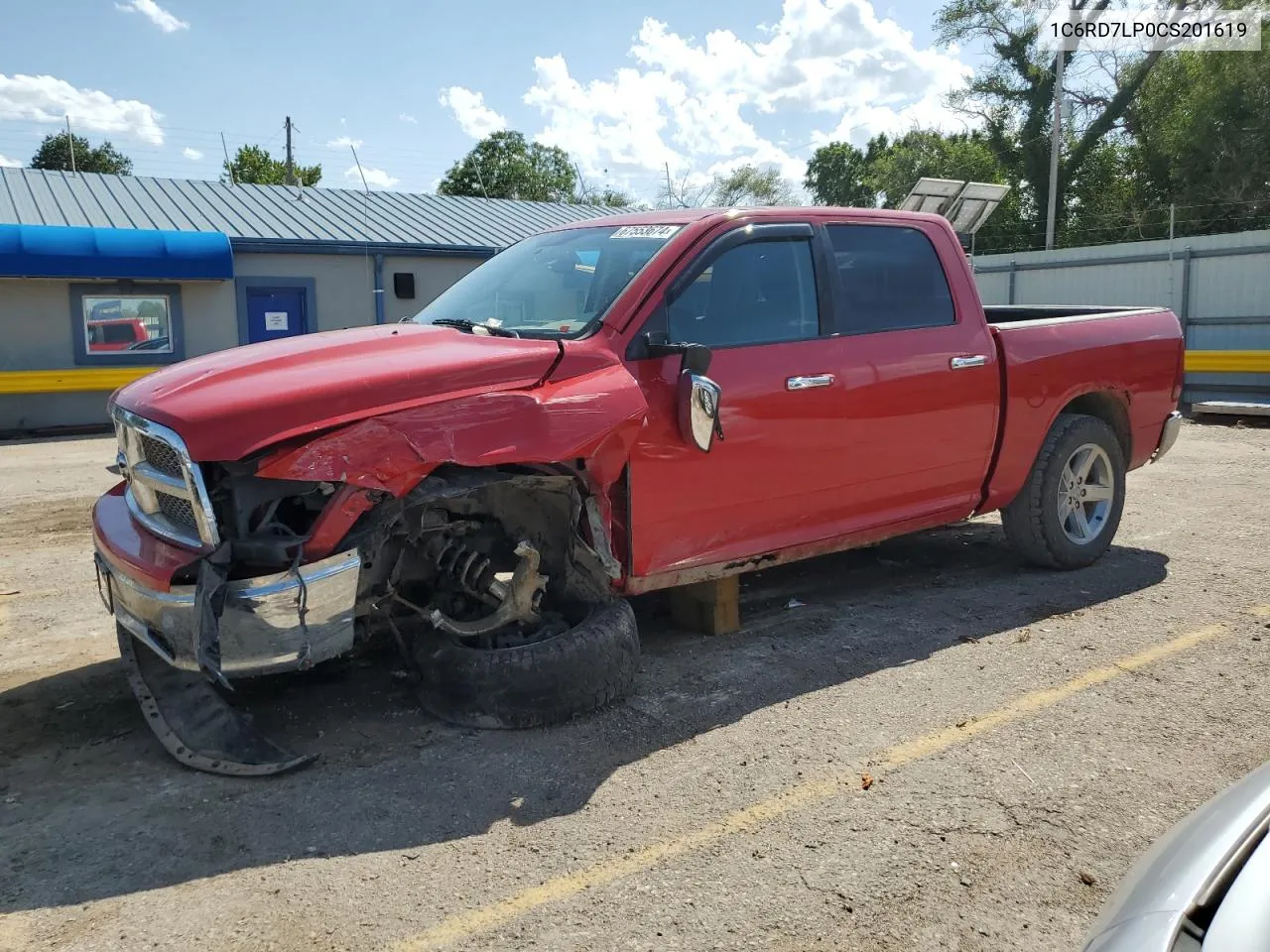 2012 Dodge Ram 1500 Slt VIN: 1C6RD7LP0CS201619 Lot: 67553674