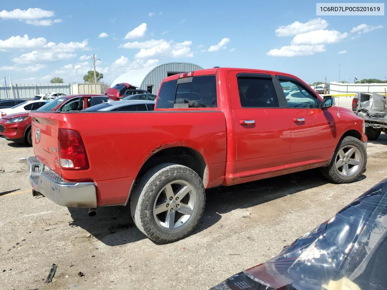 2012 Dodge Ram 1500 Slt VIN: 1C6RD7LP0CS201619 Lot: 67553674