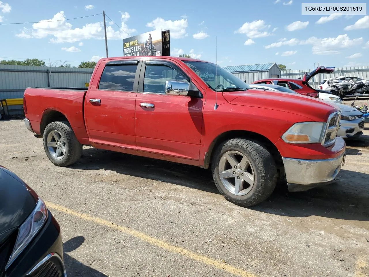 2012 Dodge Ram 1500 Slt VIN: 1C6RD7LP0CS201619 Lot: 67553674