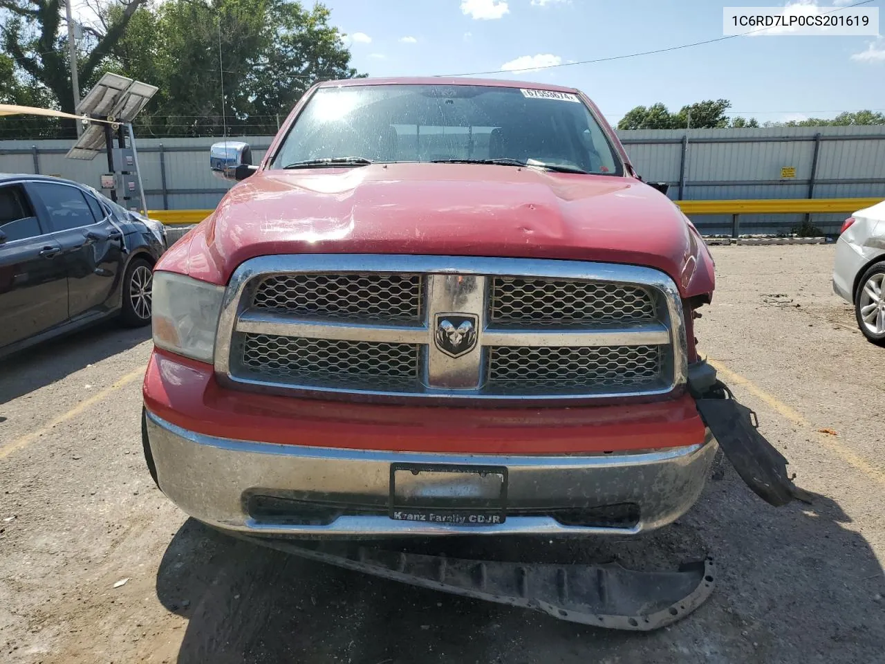 2012 Dodge Ram 1500 Slt VIN: 1C6RD7LP0CS201619 Lot: 67553674