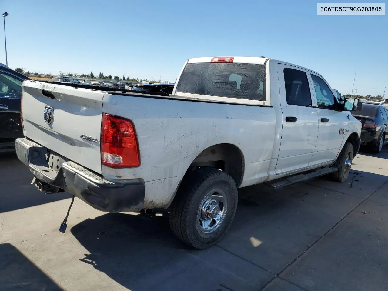 2012 Dodge Ram 2500 St VIN: 3C6TD5CT9CG203805 Lot: 67613554