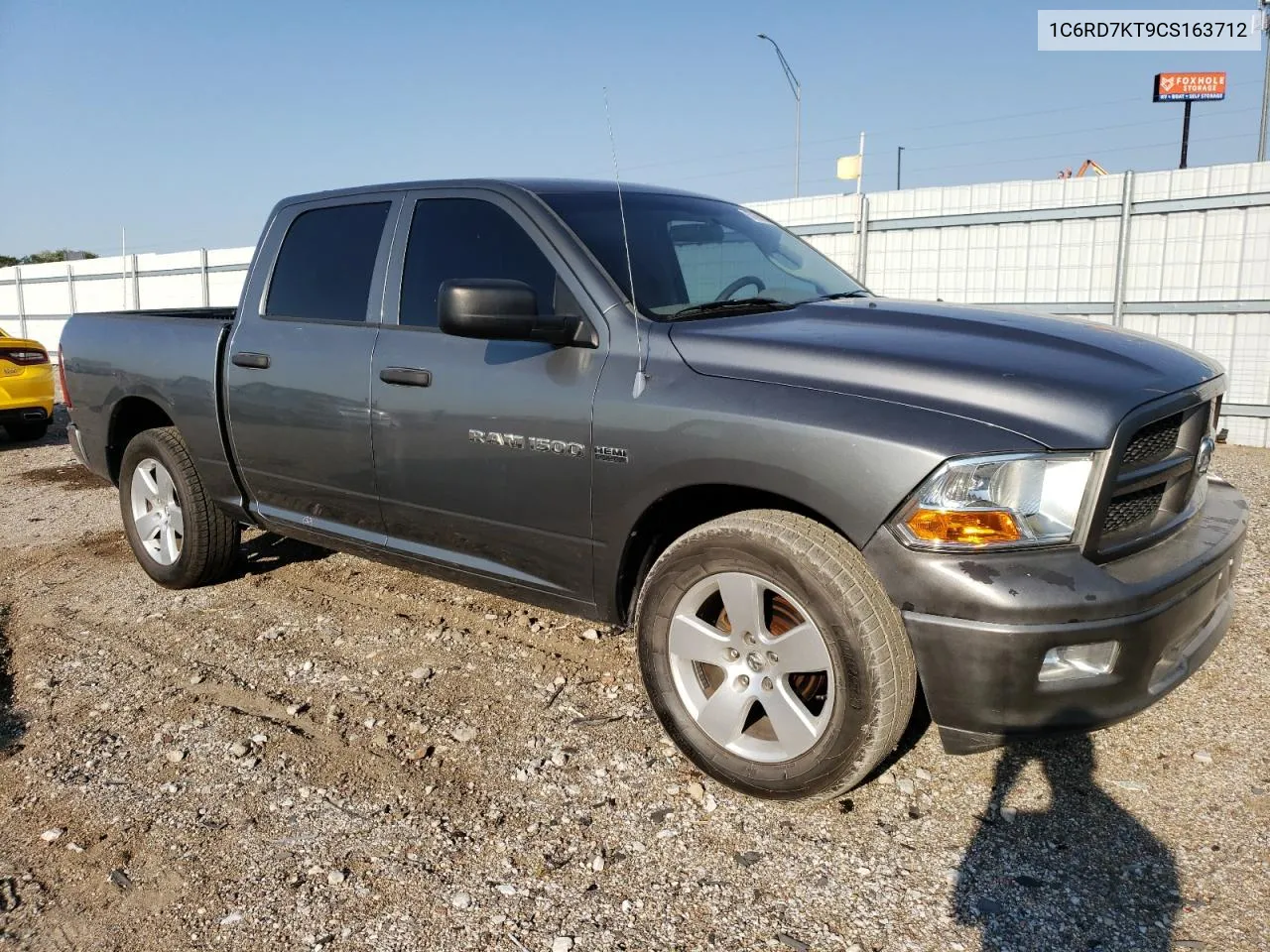 2012 Dodge Ram 1500 St VIN: 1C6RD7KT9CS163712 Lot: 67698384