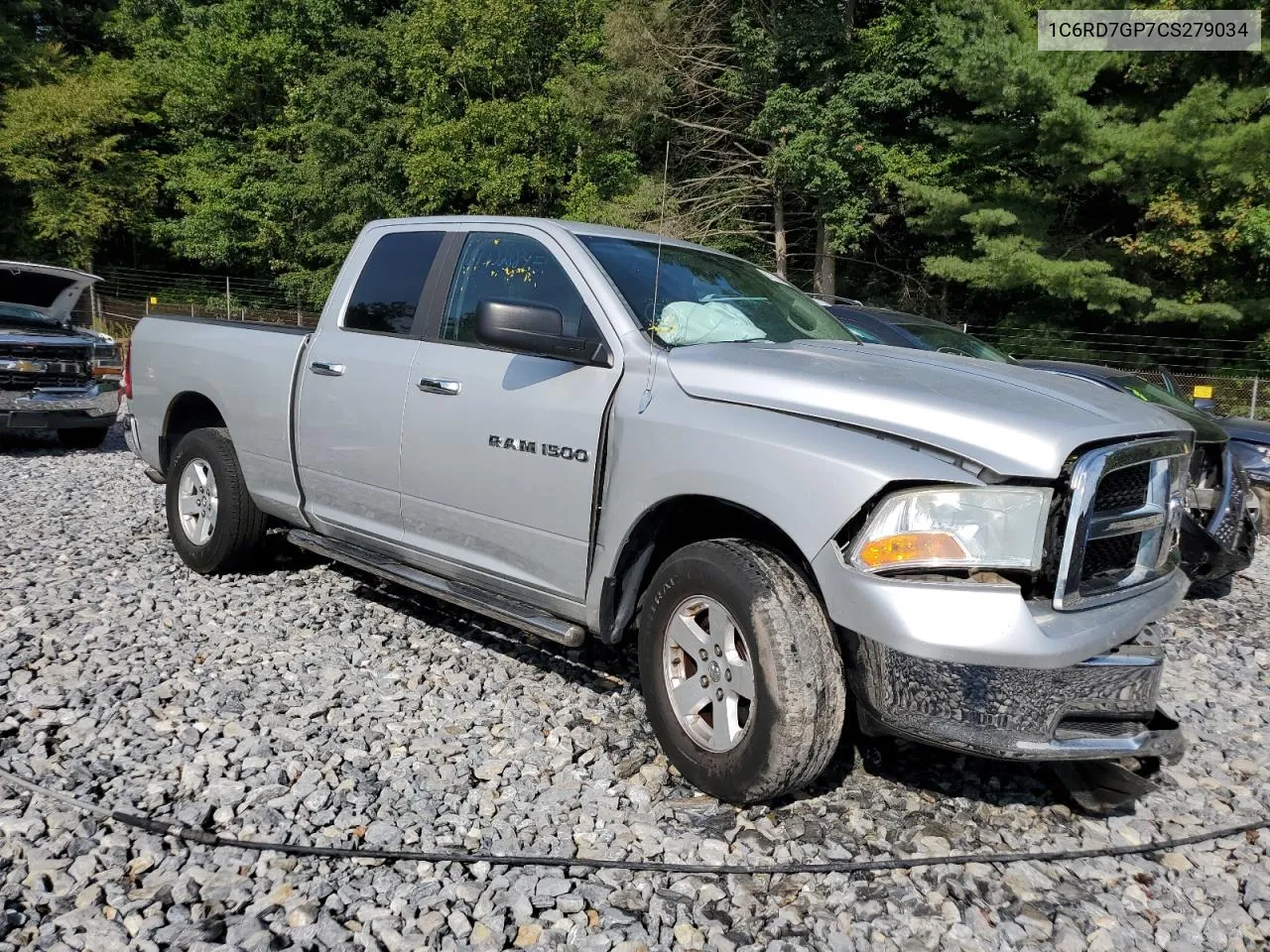 2012 Dodge Ram 1500 Slt VIN: 1C6RD7GP7CS279034 Lot: 67732884