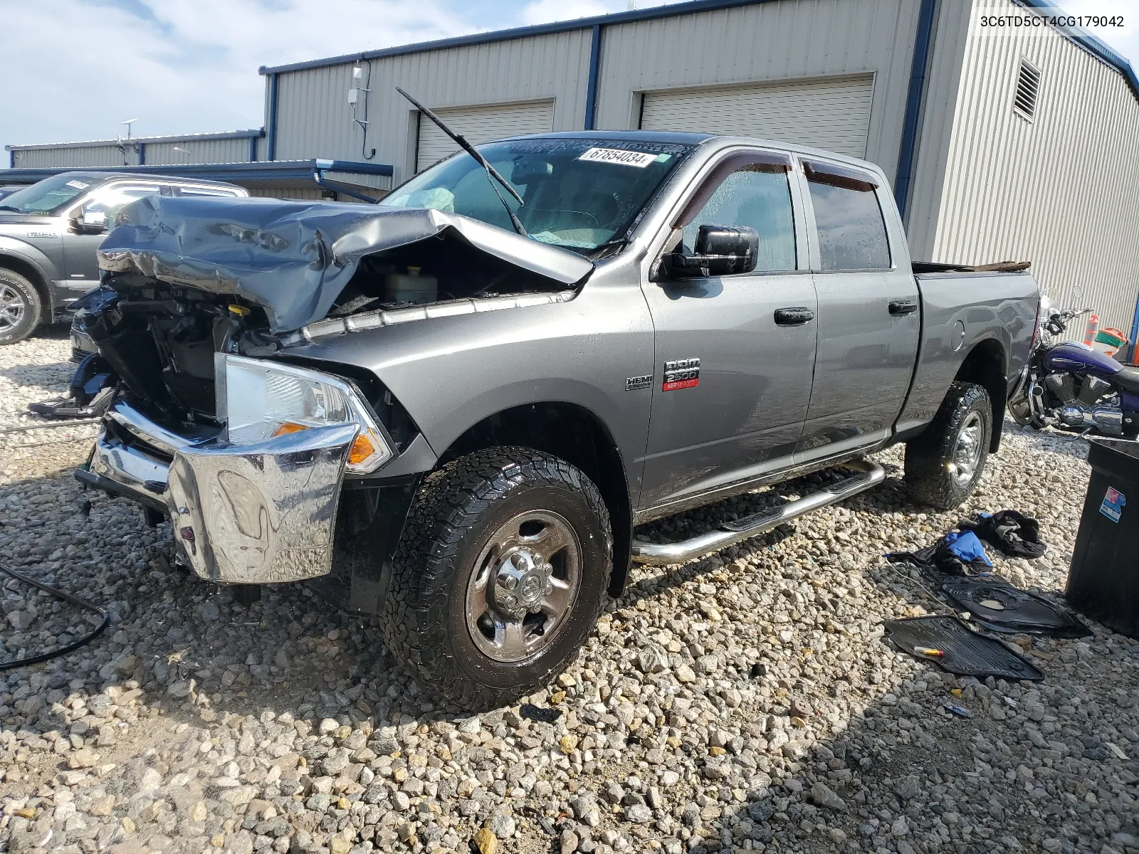 2012 Dodge Ram 2500 St VIN: 3C6TD5CT4CG179042 Lot: 67854034