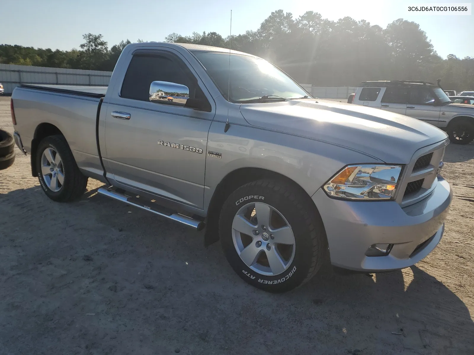 2012 Dodge Ram 1500 St VIN: 3C6JD6AT0CG106556 Lot: 67938584