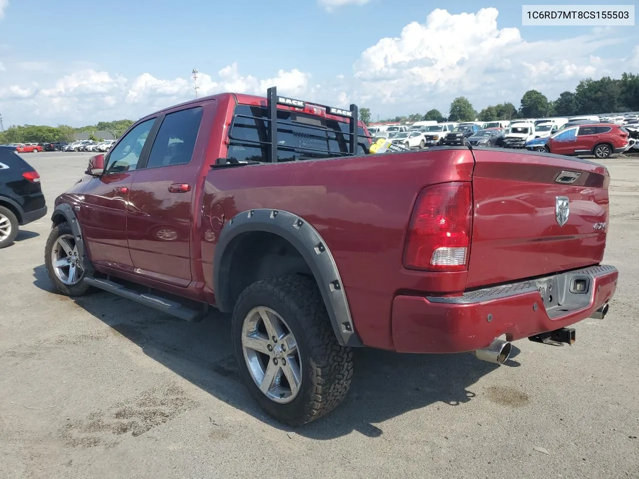 2012 Dodge Ram 1500 Sport VIN: 1C6RD7MT8CS155503 Lot: 68038614