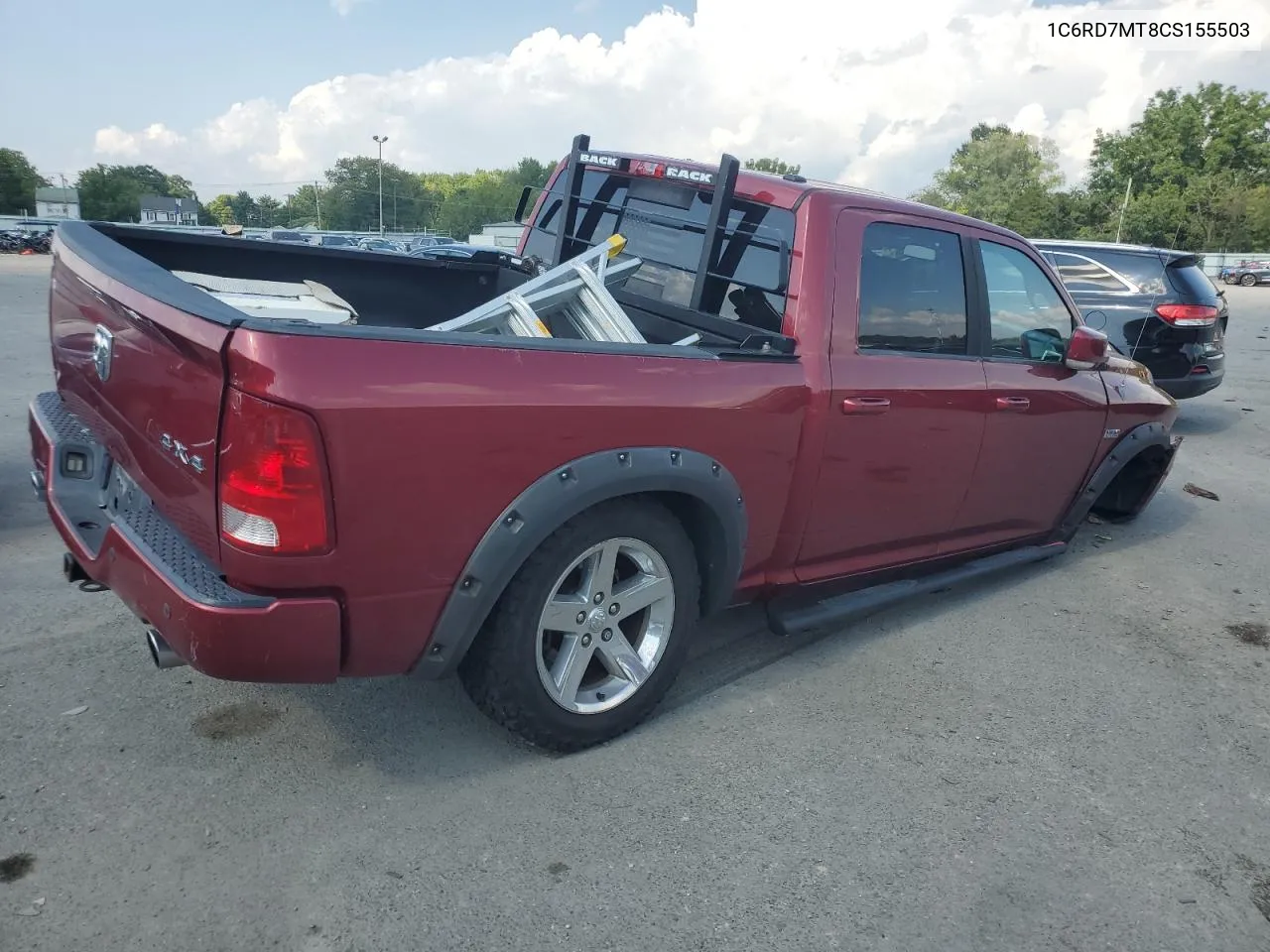 2012 Dodge Ram 1500 Sport VIN: 1C6RD7MT8CS155503 Lot: 68038614