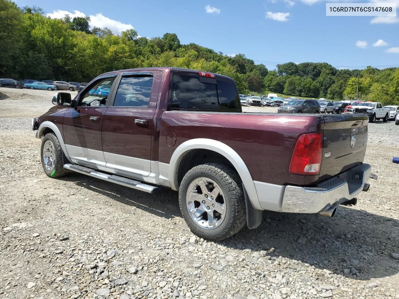 2012 Dodge Ram 1500 Laramie VIN: 1C6RD7NT6CS147608 Lot: 68074064