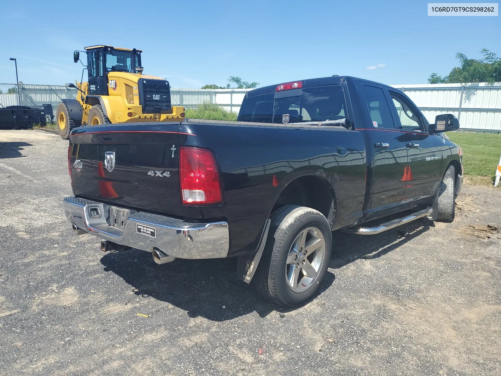 1C6RD7GT9CS298262 2012 Dodge Ram 1500 Slt