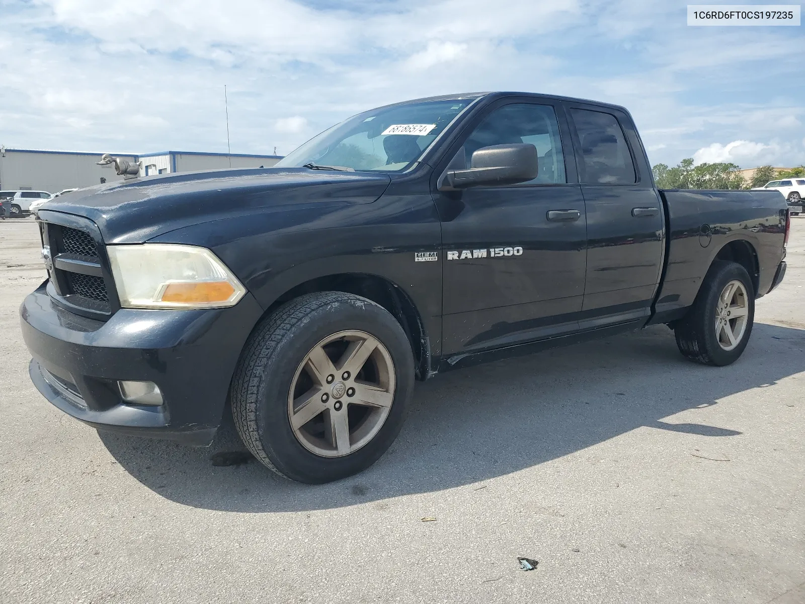 2012 Dodge Ram 1500 St VIN: 1C6RD6FT0CS197235 Lot: 68186574