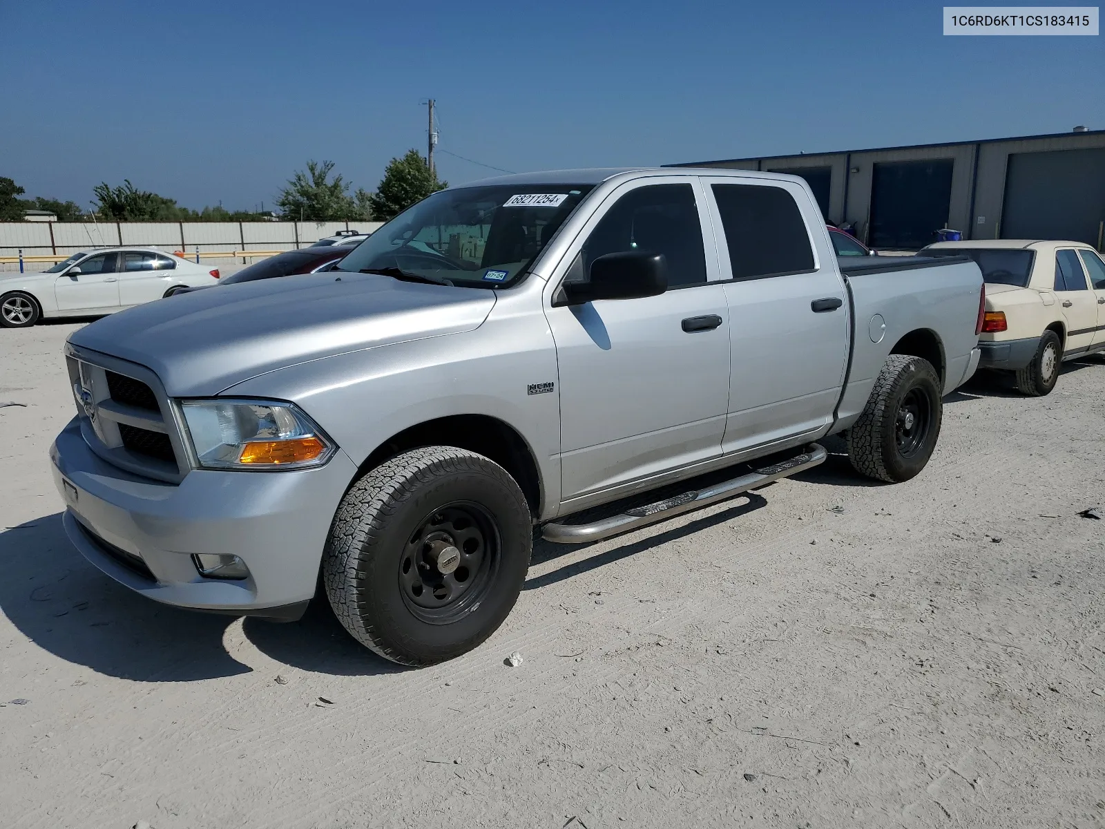 2012 Dodge Ram 1500 St VIN: 1C6RD6KT1CS183415 Lot: 68211254