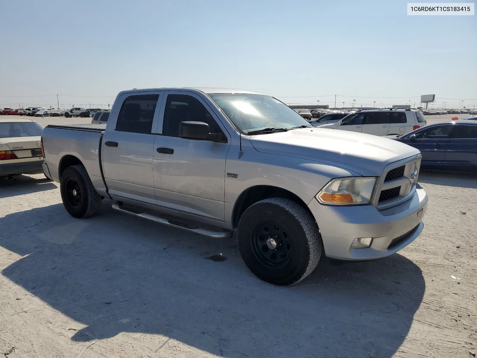 2012 Dodge Ram 1500 St VIN: 1C6RD6KT1CS183415 Lot: 68211254