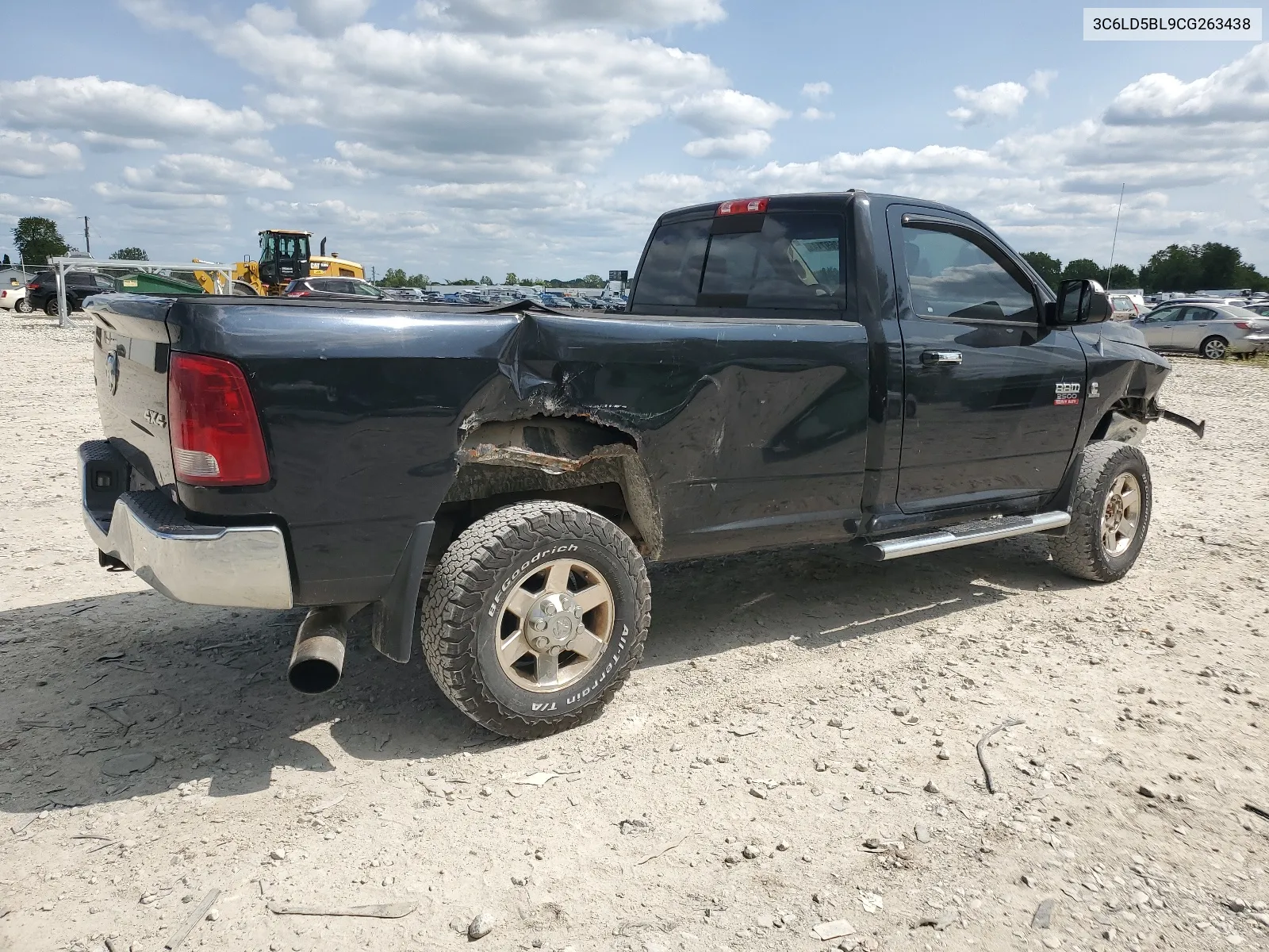 2012 Dodge Ram 2500 Slt VIN: 3C6LD5BL9CG263438 Lot: 68269714