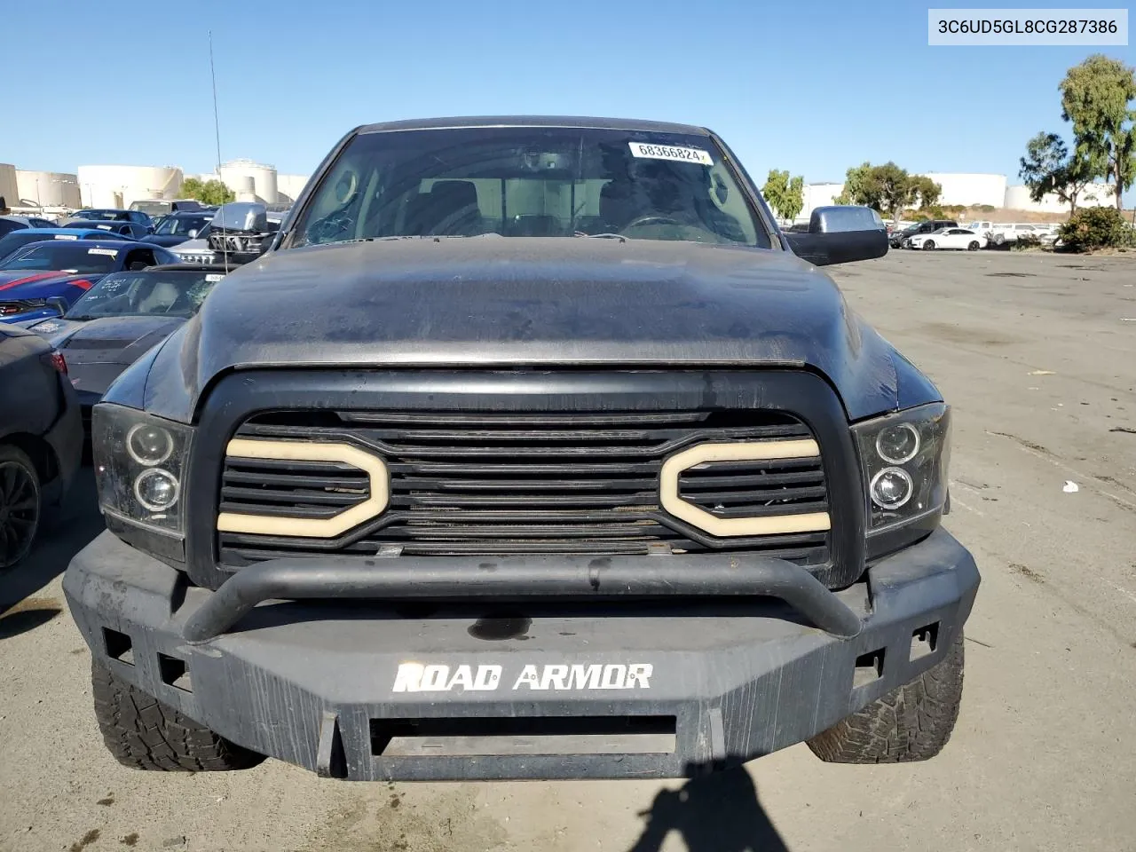 2012 Dodge Ram 2500 Longhorn VIN: 3C6UD5GL8CG287386 Lot: 68366824